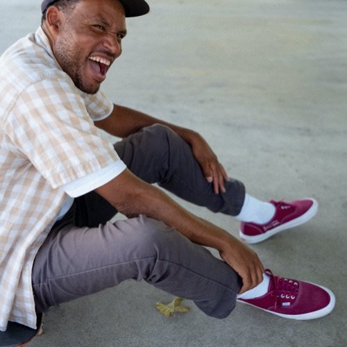 vans plaid moletom com capuz