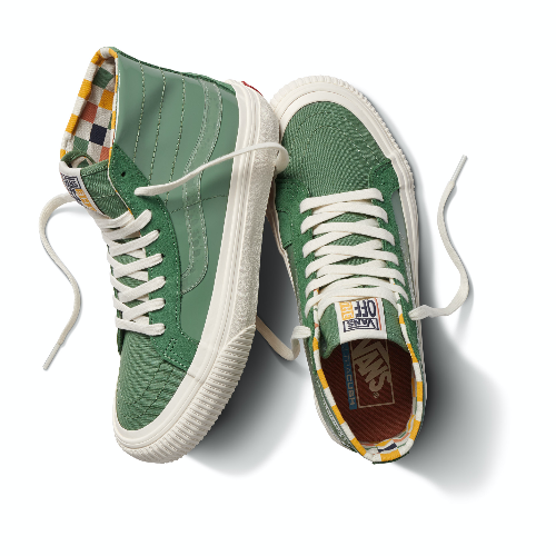 vans verde cano alto