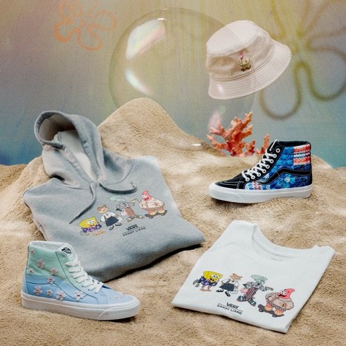 A PARCERIA ENTRE VANS E BOB ESPONJA É REINTERPRETADA PELA DESIGNER SANDY LIANG
