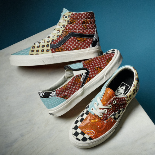 A VANS REVELA UMA NOVA VERSÃO DA TRADICIONAL CONSTRUÇÃO PATCHWORK
