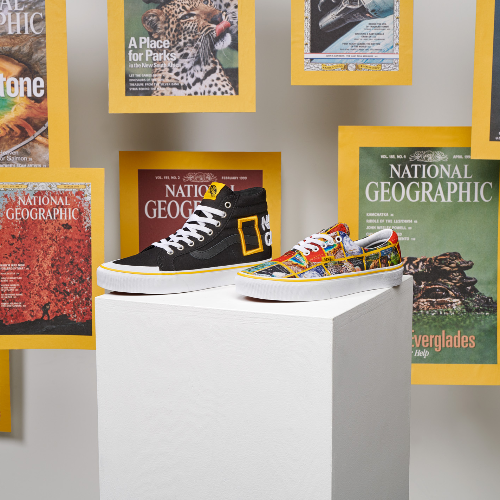 Narrativa e Descoberta com Propósito:
A Vans Celebra a Expressão Criativa Com a National Geographic
