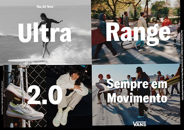 UltraRange™ 2.0: Sempre em movimento