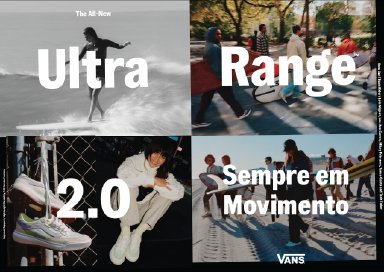 UltraRange™ 2.0: Sempre em movimento