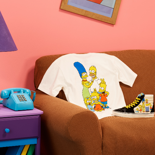 VANS X SIMPSONS: A FAMÍLIA MAIS QUERIDA DA TELEVISÃO DESEMBARCA PELA TERCEIRA VEZ NO BRASIL
