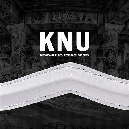 Knu Skool: novas cores, mesma atitude. O clássico Knu Skool acaba de ganhar oito colorways inéditas que elevam ainda mais sua pegada robusta e marcante. Escolha sua vibe e chegue pesado no style.