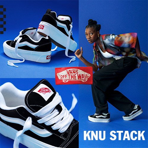 Vans Apresenta Knu Skool Stack: Versão Plataforma de um Ícone para Elevar o seu Estilo