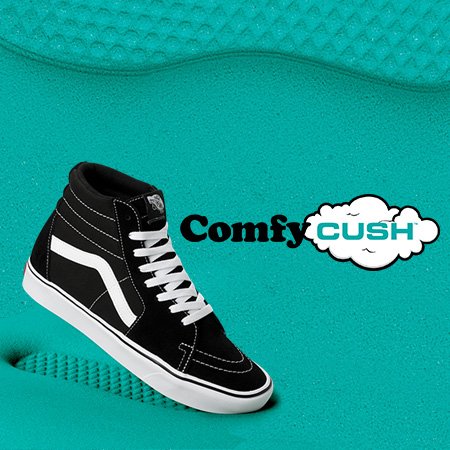 O visual clássico da Vans com um extra em conforto