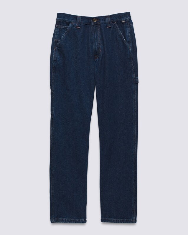 Calça Drill Chore Relaxed Carpenter Denim Pant Upland Dark Denim