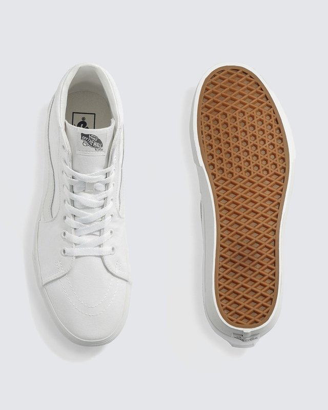 Tênis Sk8-Hi Plataforma True White