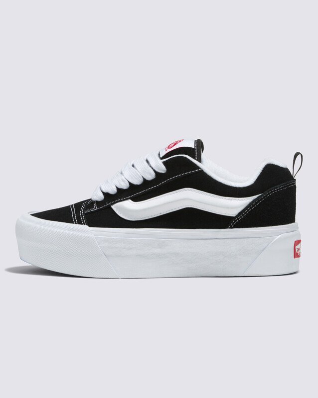 Tênis Knu Skool Stack Black White