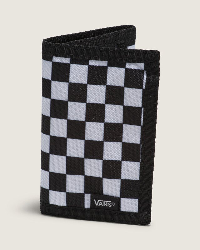 Carteira Slipped Black-White Check