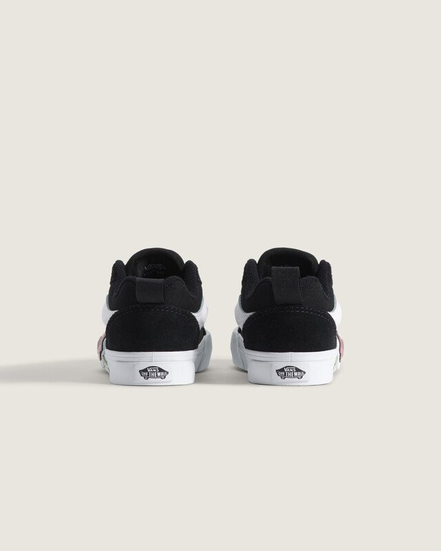 Tênis Knu Skool Rose Black White Infantil Toddler