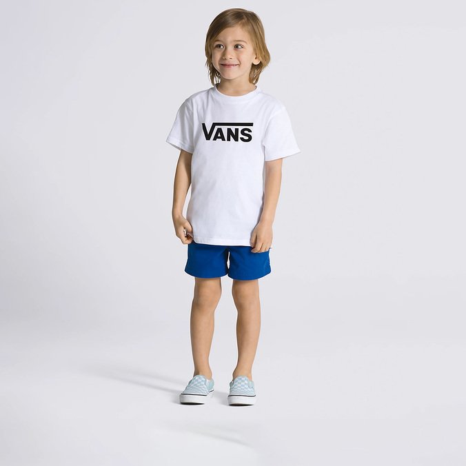 Camiseta Flying V Crew Infantil White