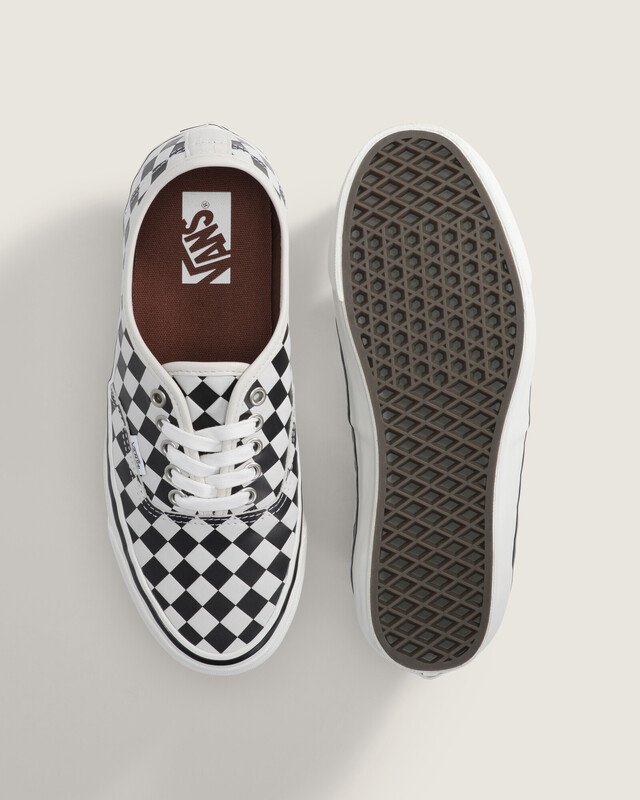 Tênis Authentic Diamond Check Black White