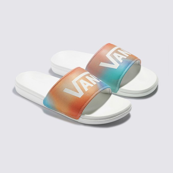 Chinelo Slide-On Aura Fade Multi Marshmallow