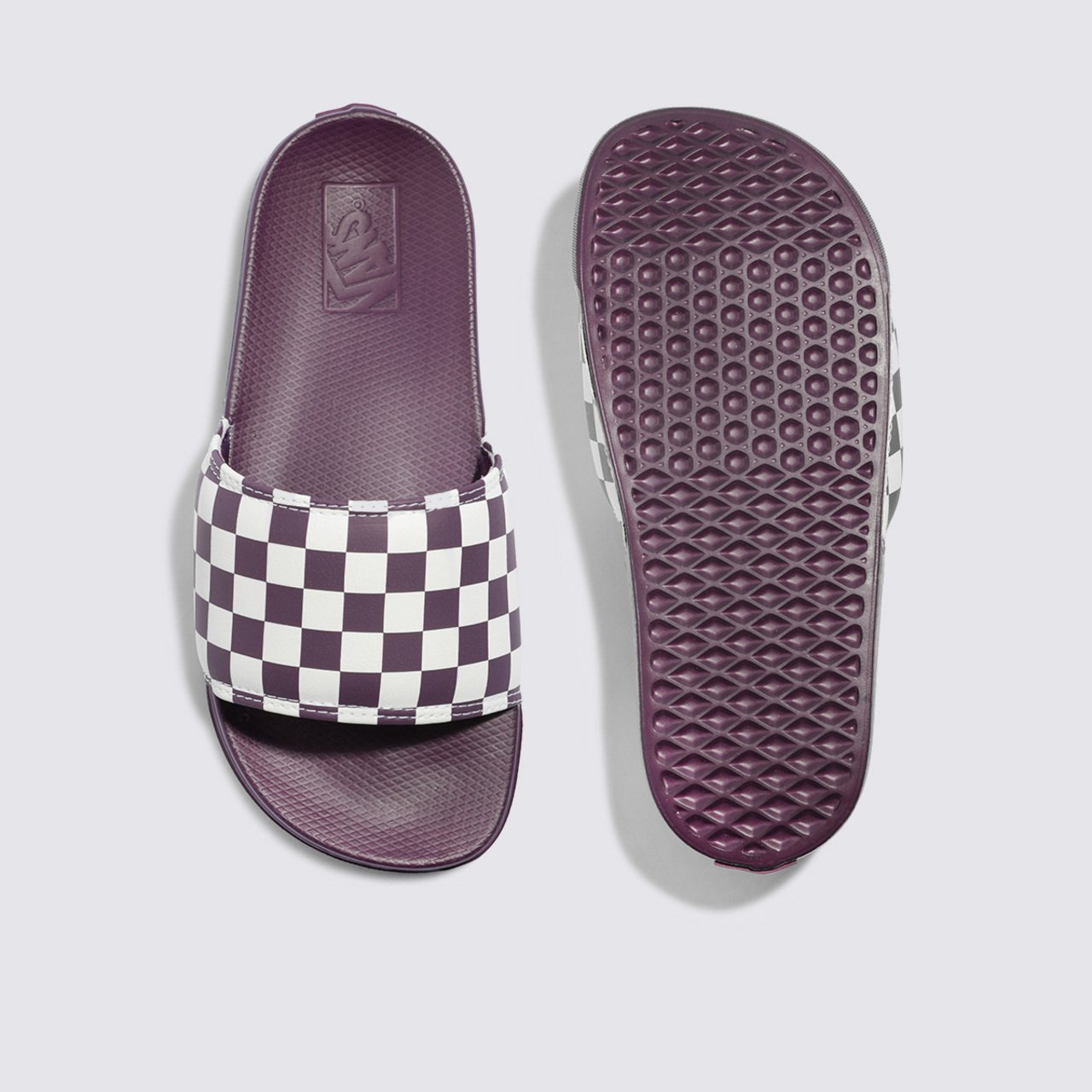 Chinelo Slide On Dark Purple Vans