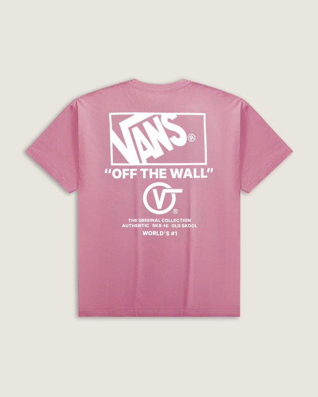 Camiseta Manga Curta Stacked Hi  Pink Fizz