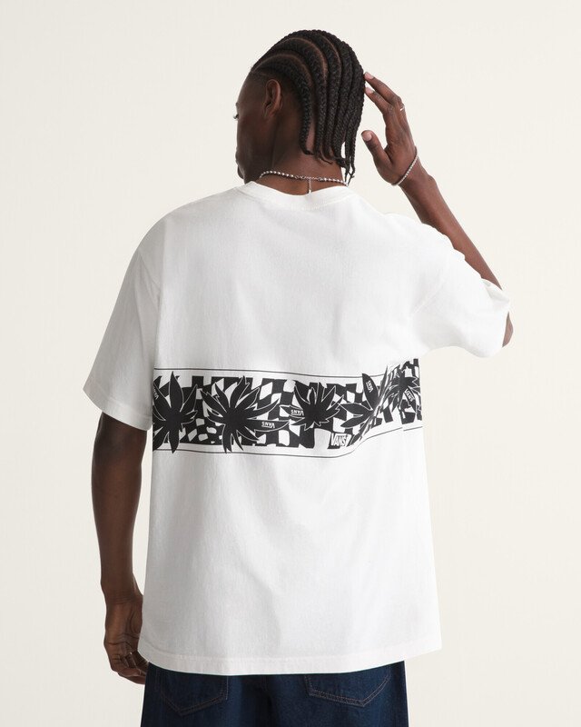 Camiseta Manga Curta Plam Leaf Egret