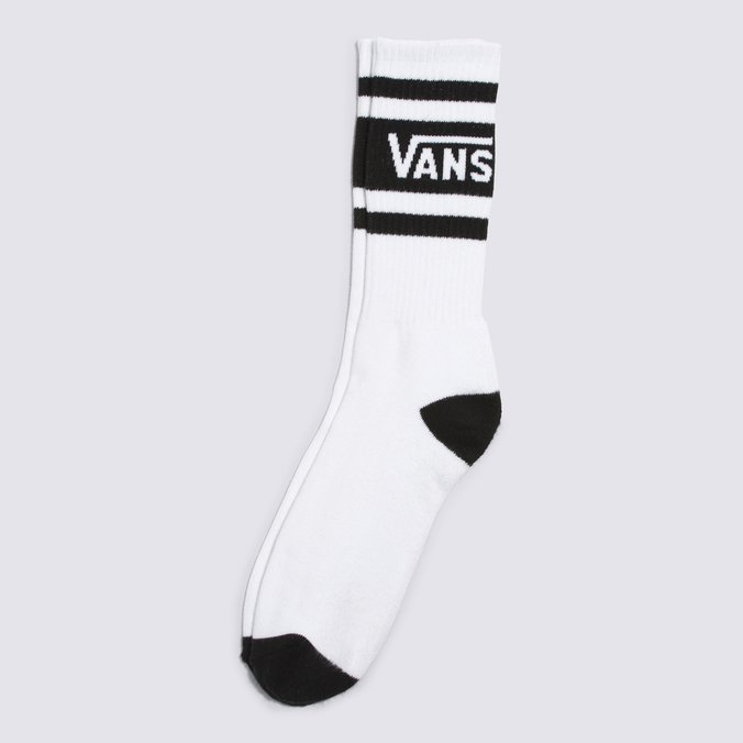 Meia Drop V Crew 34/8 Zahba Mid Domond White