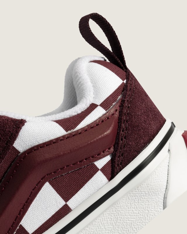 Tênis Knu Skool Kids 2-tone Bordeaux Infantil