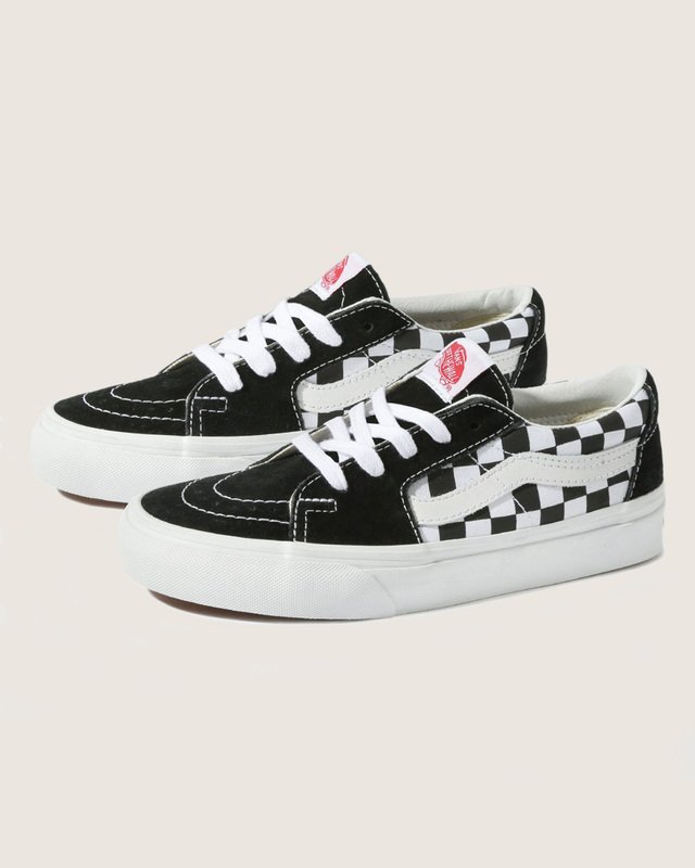 Tênis Sk8-Low Black Checkerboard