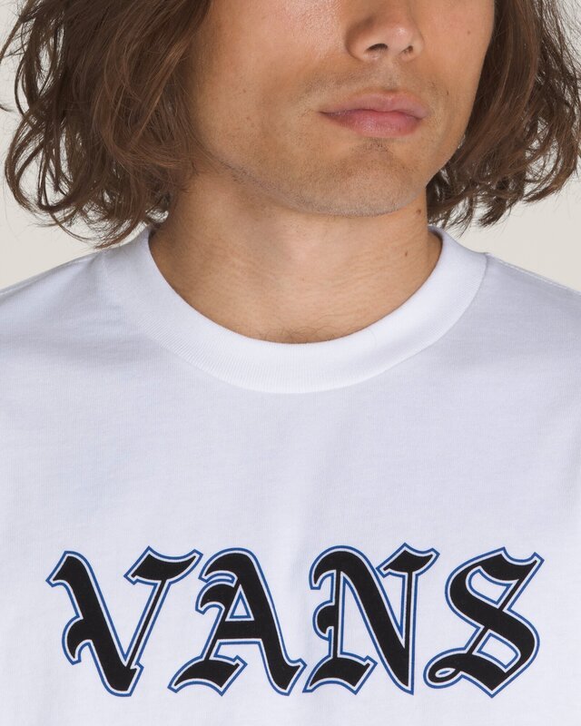 Camiseta Original Standards Ye Olde Vans Ss Beasebal White