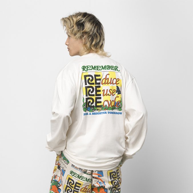 CAMISETA LS VANS X ECO POSITIVITY NATURAL