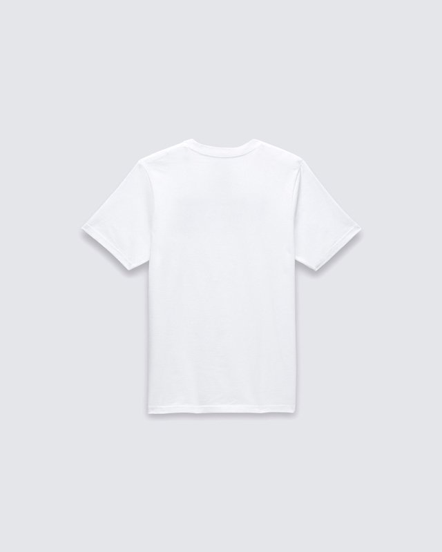 Camiseta Vans Classic Infantil White Black