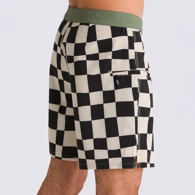 Boardshort The Daily Checkerboard Vans Checkerboard Day Oatmeal