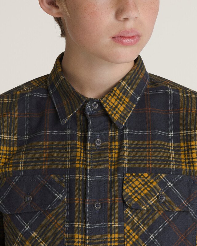 Camisa Otis Ls Woven By Parisian Night Infantil