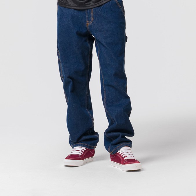 Calça Drill Chore Relaxed Carpenter Denim Pant Upland Dark Denim