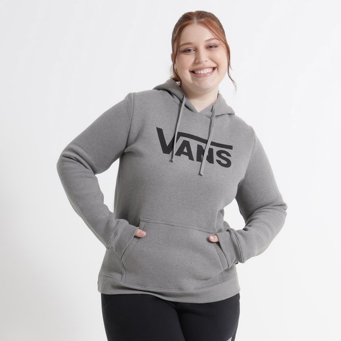 Moletom Classic V Ii Hoodie Grey Heather