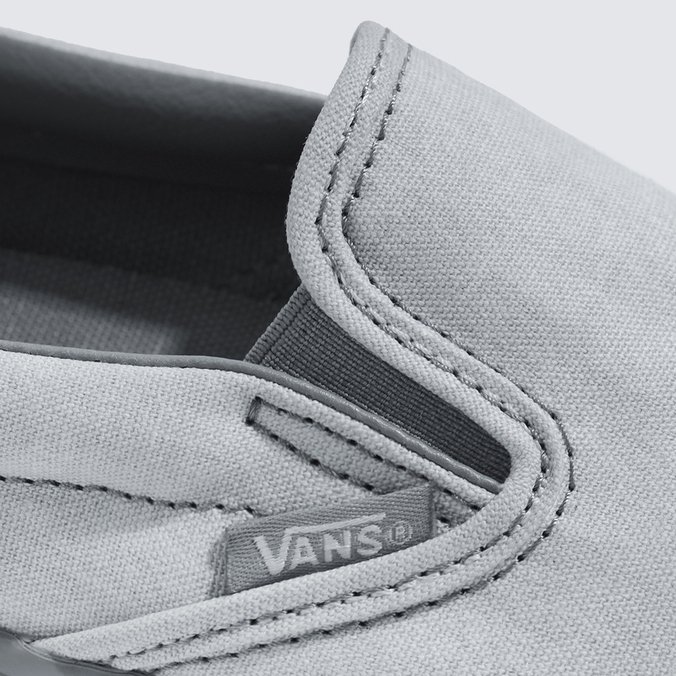 Tênis Slip-On Mte Washed Canvas Lunar Rock