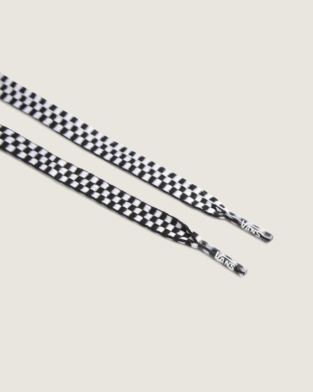 Cadarço Vans Black White Checkerboard