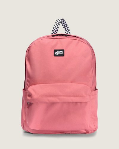 Esteja sempre pronto para todas as situações. As mochilas Vans agregam praticidade, comportam tudo o que você precisa carregar na correria e possuem aquele estilo autêntico que só a Vans proporciona. A Mochila Old Skool Mauvewood possui um compartimento principal grande com capa que comporta notebook de até 15 polegadas e demais equipamentos eletrônicos. O modelo possui um bolso frontal que inclui um organizador para garantir que seus itens essenciais fiquem organizados e facilmente acessíveis. Com bolsos laterais para garrafas de água, fechos em zíper e alças de ombro ergonômicas e acolchoadas. Detalhe para aplicação de etiqueta tecida, com assinatura Skate Vans em “Drop V” e “Off The Wall”, na capa frontal.