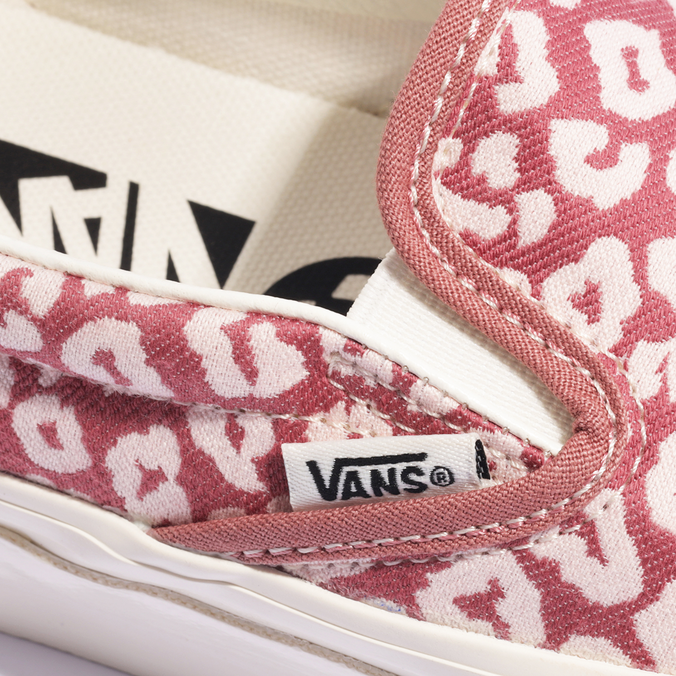 Pink cheetah vans clearance