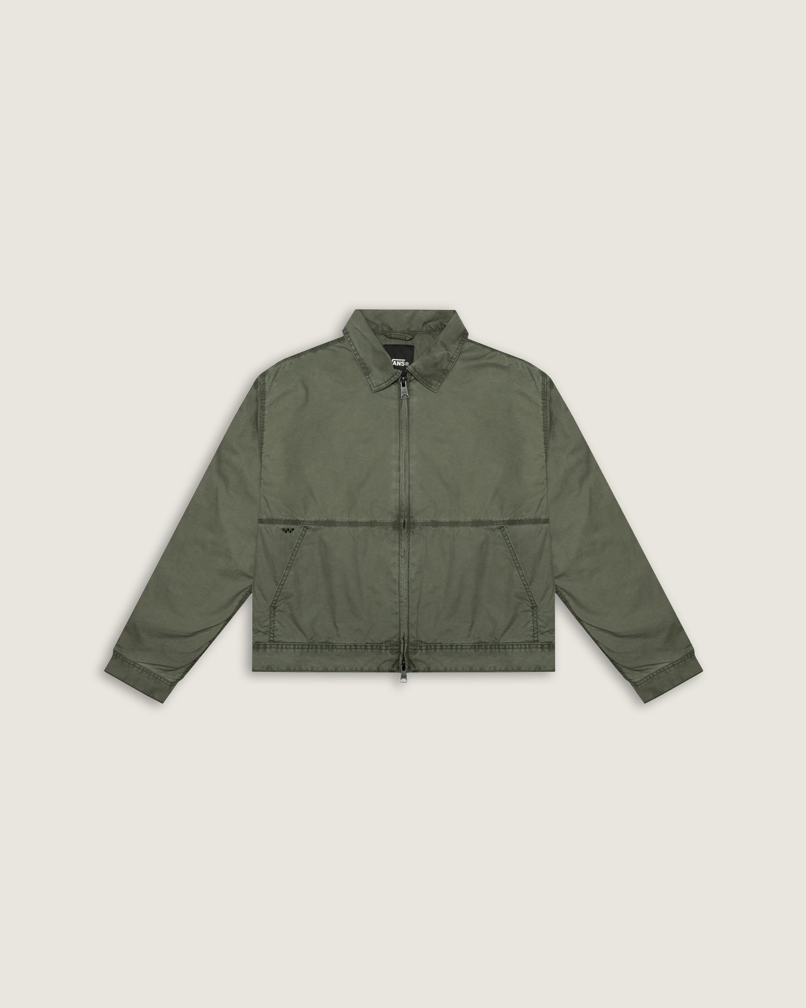 Jaqueta Lx Cotton Poplin Station Obsidian Fern | Vans