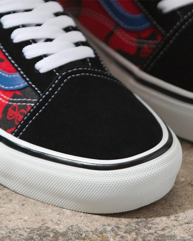 Tênis Skate Old Skool Vans X Krooked Red