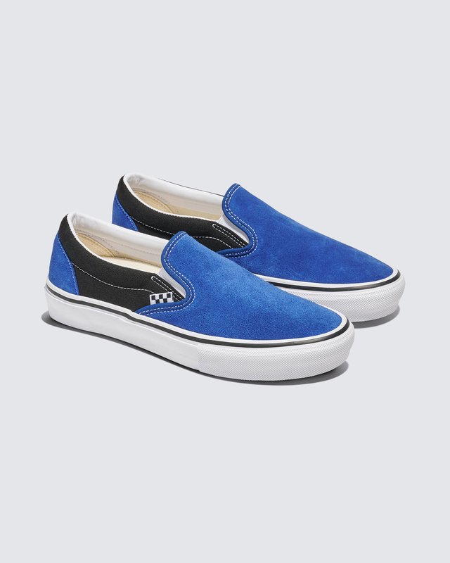Tênis Slip-On Skate Sport Blue Black