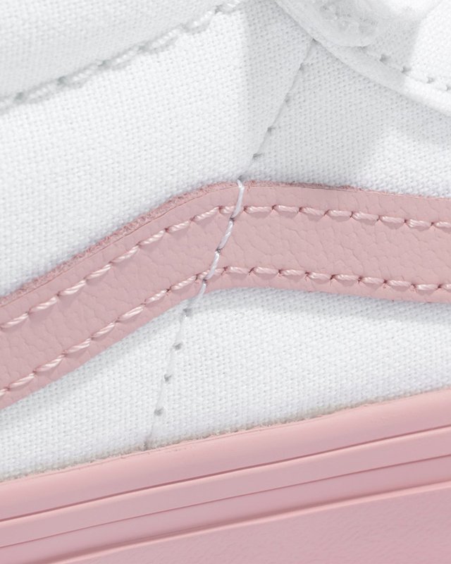 Tênis Sk8-Mid Pop Outsole Pink Marshmallow Infantil
