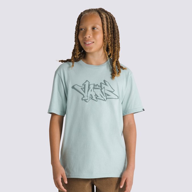 Camiseta Crowns SS Gray Mist Infantil