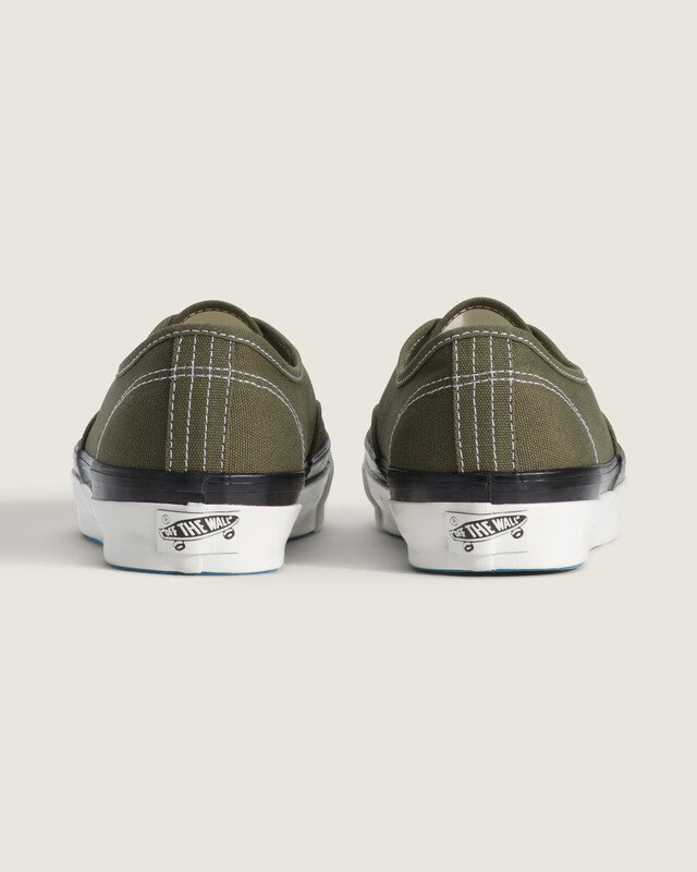 Tênis Authentic Premium Deck Siped Olive