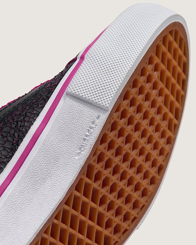 Tênis Old Skool Cracked Leather Black Purple