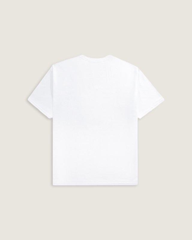 Camiseta Manga Curta Fly Vans White
