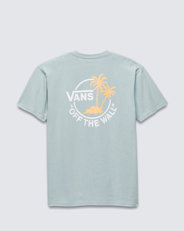Camiseta Classic Dual Palm II SS Gray Mist Yarrow