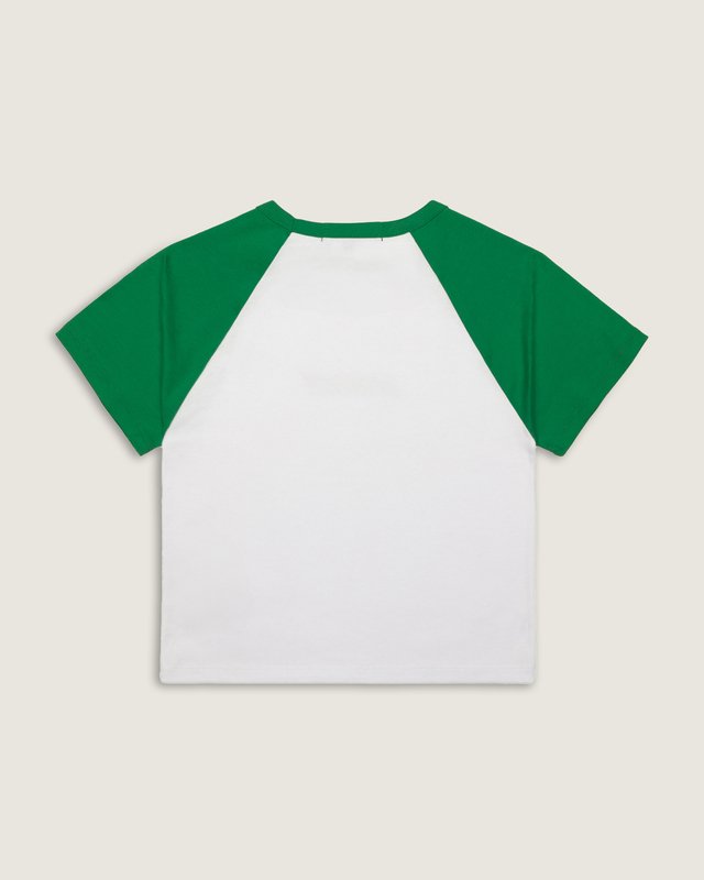 Camiseta Manga Curta Baby Tee Vivid Verdant