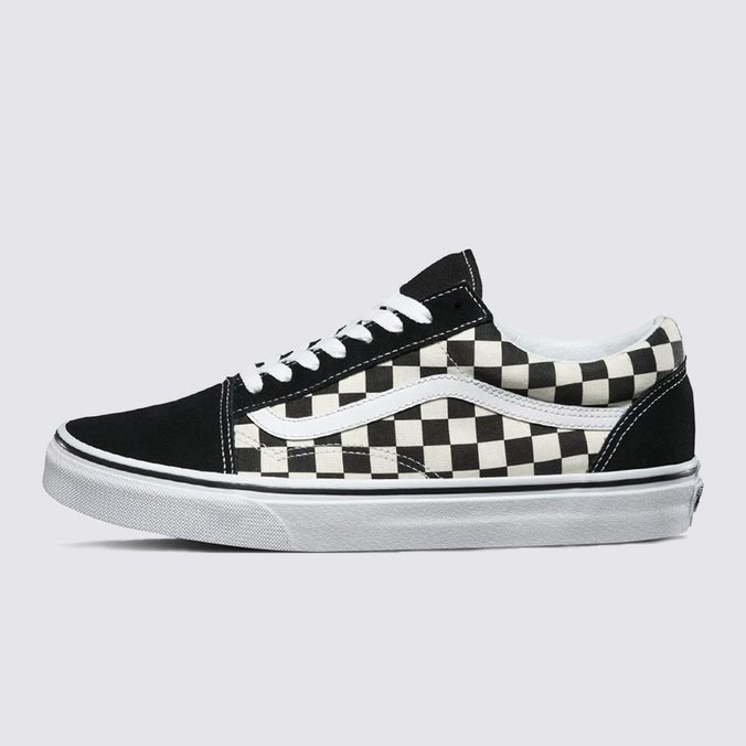 Tênis Old Skool Primary Checkerboard Black White