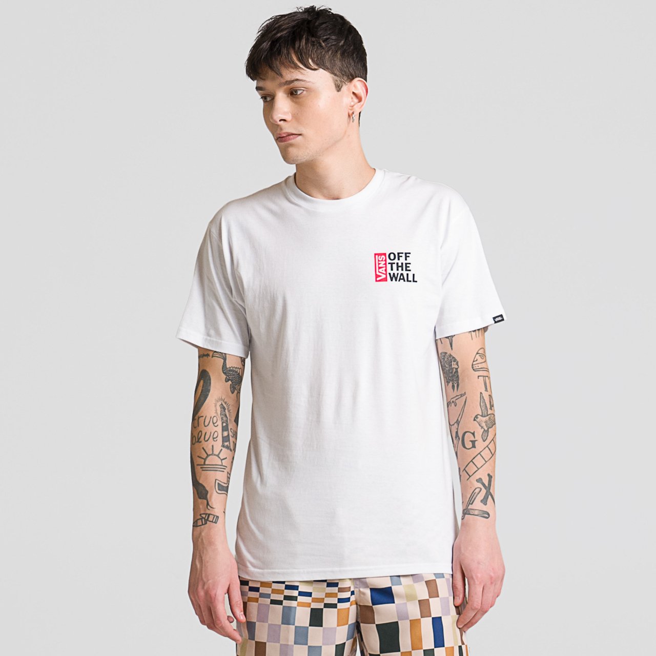 Camiseta Vans Off The Wall White