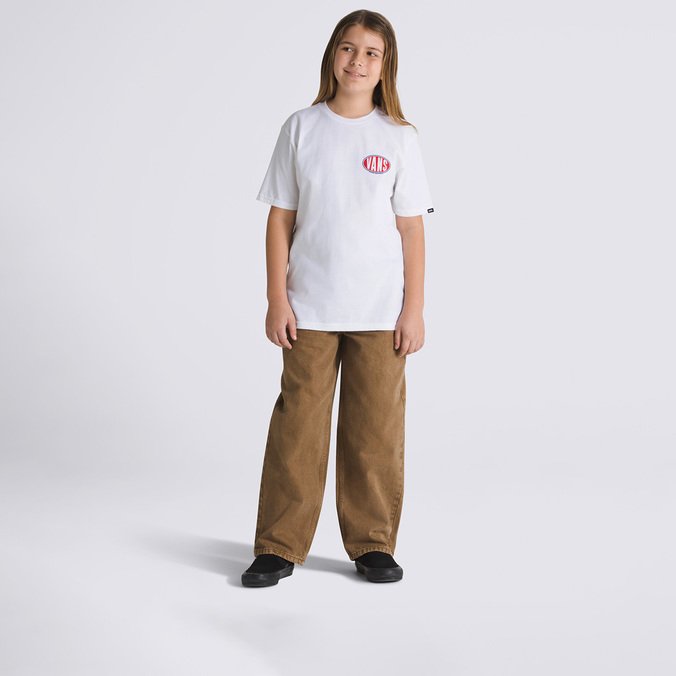 Camiseta Spray On SS White Infantil