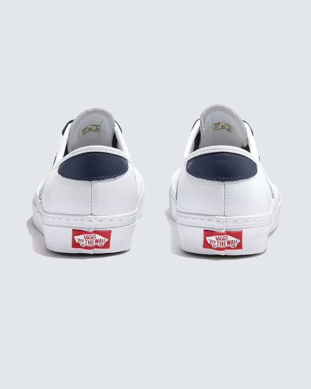Tênis Authentic Leather White Navy